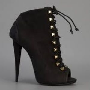 Giuseppe Zanotti Studded Lace-Up Bootie